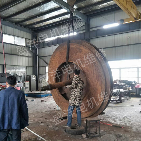 淮南风机维修现场